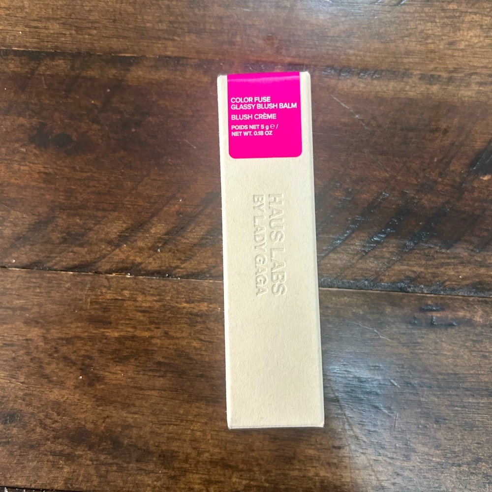 Haus Labs By Lady Gaga Color Fuse Glassy Blush Balm Stick in Glassy Pitaya. NWT